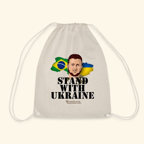 Ukraine T-Shirt Design Appell Stand with Ukraine - Turnbeutel