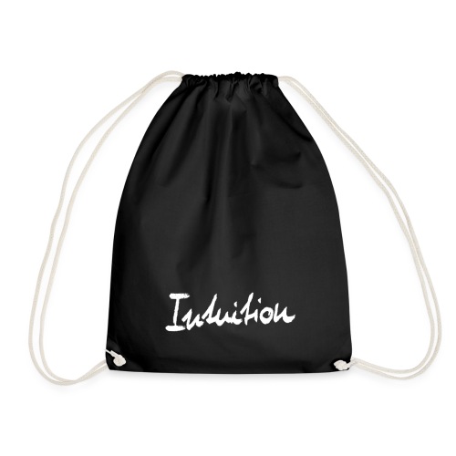 INTUITION I white / weiß - Drawstring Bag