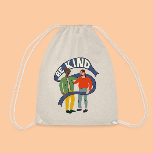 Be kind - spreadpeace - Drawstring Bag