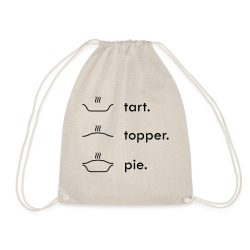 Tart Topper Pie - Drawstring Bag