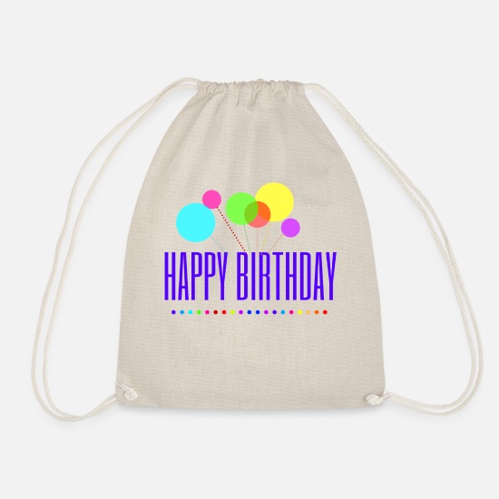 Verstikken hulp Picknicken Gelukkige verjaardag, gefeliciteerd, Engels' Gymtas | Spreadshirt