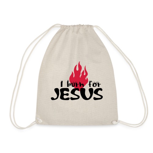 Burn for Jesus (JESUS-shirts) - Turnbeutel
