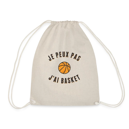 Je peux pas, j'ai basket ! L'excuse idéale - Sac de sport léger