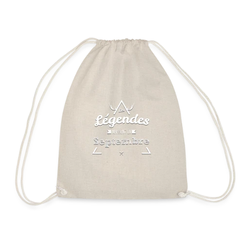 T-shirt Anniversaire : Légende Née en Septembre - Sac de sport léger