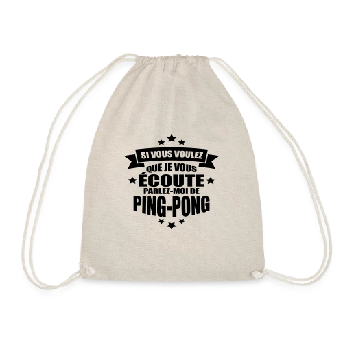 Accro au Ping-Pong : Ma Passion, Ma Vie, Mon Humour - Sac de sport léger