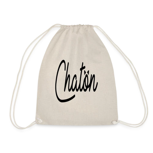 Inscription Chaton Élégante - Sac de sport léger
