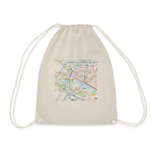 Plan Métro Parisien - Sac de sport léger