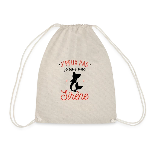 J'peux pas, je suis une sirène - Sac de sport léger