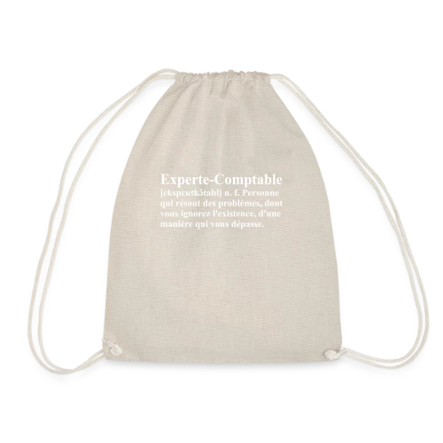Définition de l'Experte-Comptable | T-Shirt Humour Métier Femme - Sac de sport léger