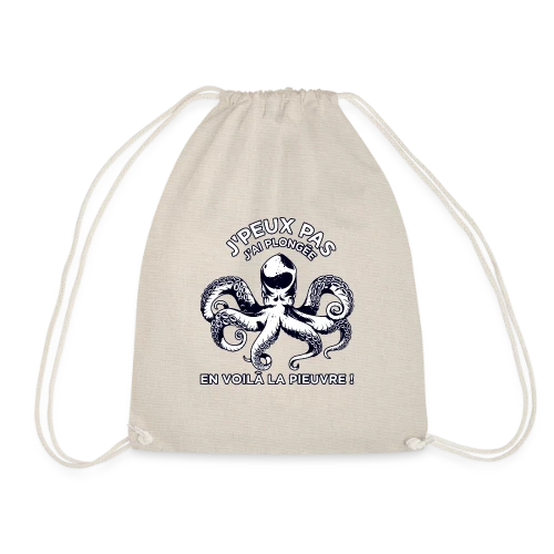 J'peux pas J'ai Plongée ! | T-Shirt Passion Sous-Marine - Sac de sport léger