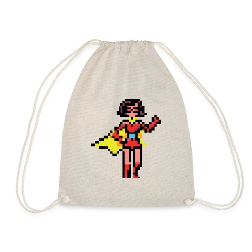 Super-Héroïne Rétro Mag - Sac de sport léger