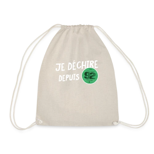T-shirt Anniversaire 1992 'Je Dékire' - Vignette Automobile Rétro - Sac de sport léger