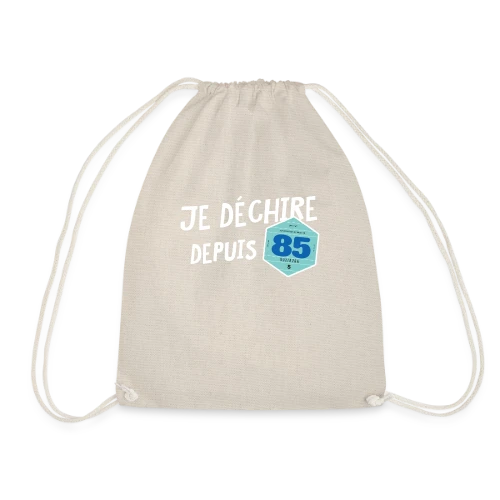 T-shirt Je déchire depuis 85 - Style Vignette Auto Rétro Vintage - Sac de sport léger