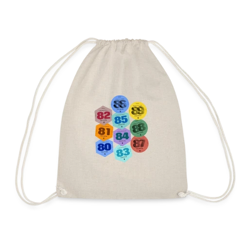 Vignette Auto Rétro Années 80 - Sac de sport léger