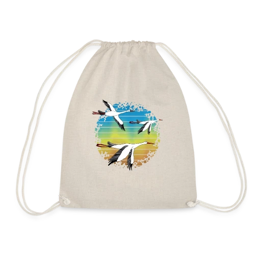 Cigogne Élégante - Sac de sport léger
