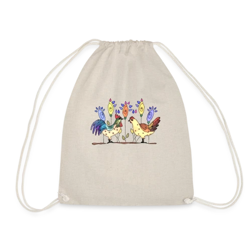 Duo Fermier Coq & Poule - Sac de sport léger