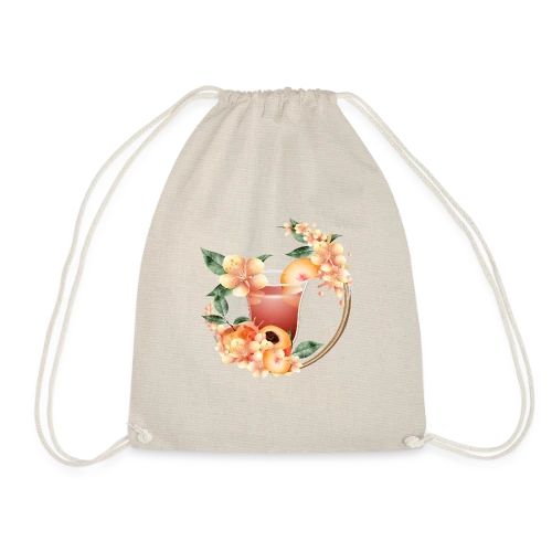 Cocktail Pêche en Fleurs: Douceur Estivale - Sac de sport léger