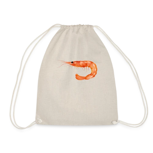 Crevette Rose Scampi Style Croquis - Sac de sport léger