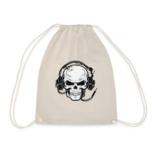 Tête de Mort Casque Audio - Esprit Rock - Sac de sport léger