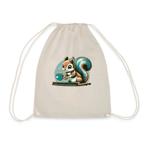L'Écureuil Champion de Ping-Pong Cartoon - Sac de sport léger
