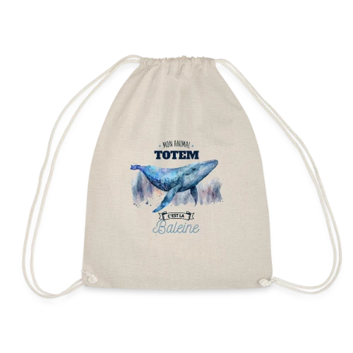 La Baleine, Mon Animal Totem - Sac de sport léger