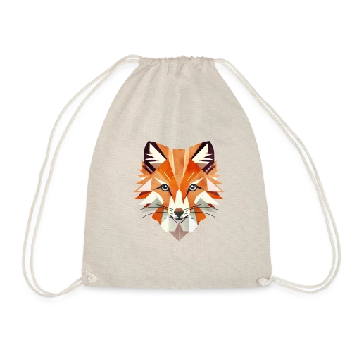 Renard Géométrique Éclatant - Sac de sport léger
