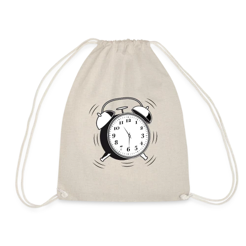 T-shirt Réveil Rétro 6h - L'Heure du Style Vintage - Sac de sport léger