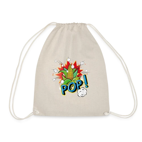 Maïs Pop Art Pétillant & Popcorn Volant - Sac de sport léger