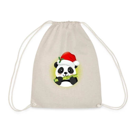 Panda Festif de Noël - Sac de sport léger
