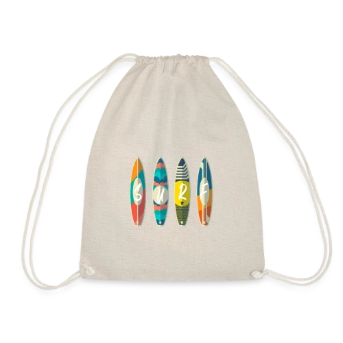 T-shirt Surf : Planche & Soleil | Idée Cadeau Jeunesse - Sac de sport léger