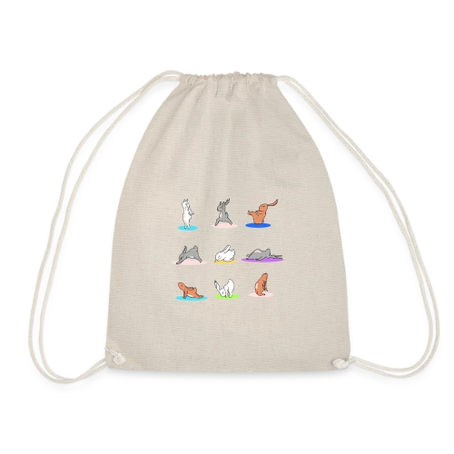 T-Shirt Lapin Yoga: Joyeuses Pâques Zen - Sac de sport léger