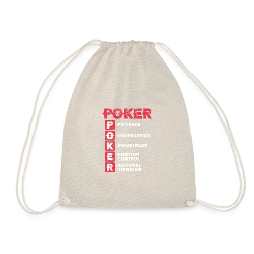 La Vie est un Poker - Sac de sport léger