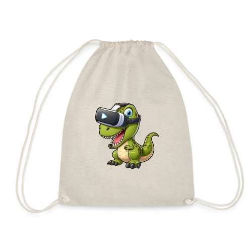 Dino T-Rex en Réalité Virtuelle – Humour Geek - Sac de sport léger