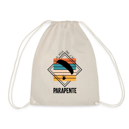 T-Shirt Humour : Je Peux Pas J'ai Parapente - Sac de sport léger
