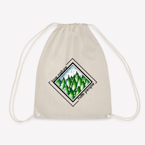 Love Nature - Drawstring Bag