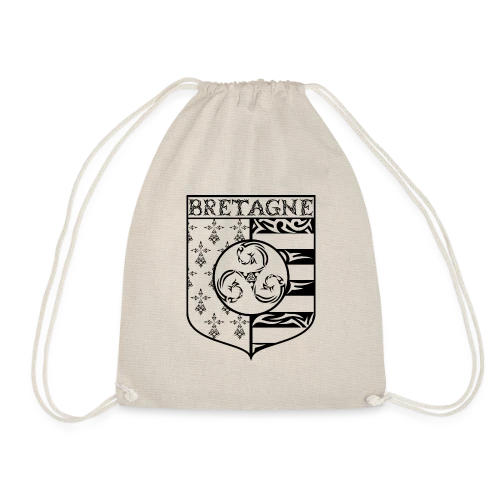 T-Shirt Bretagne - Blason Gwenn Ha Du Triskèle Tribal - Sac de sport léger