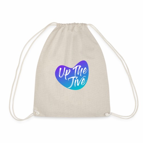 Up The Jive Heart - Drawstring Bag