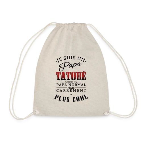 Papa Tatoué & Cool - Sac de sport léger