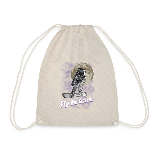 Snowboarder lunaire - Sac de sport léger