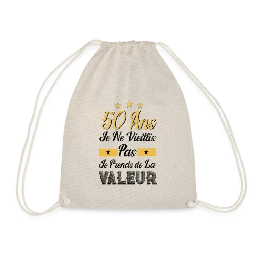 50 Ans Je Prends Valeur - Sac de sport léger
