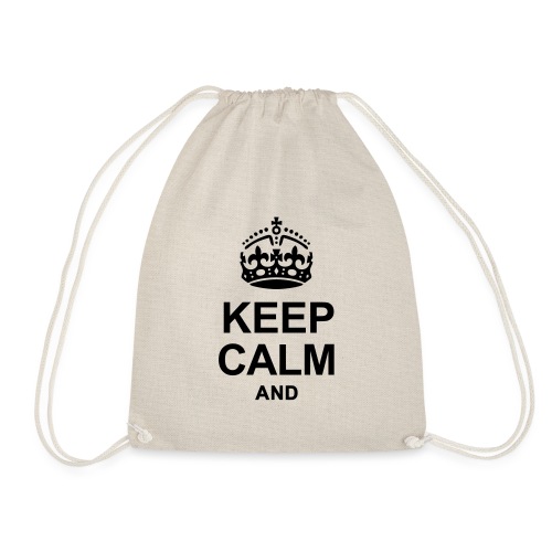 KEEP CALM - Drawstring Bag