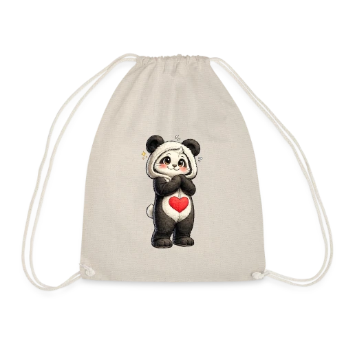 Panda en Combinaison Stylée - Sac de sport léger