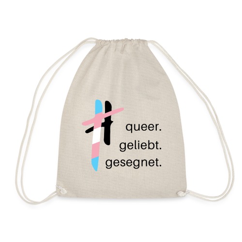 queer.geliebt.gesegnet - trans* - Turnbeutel