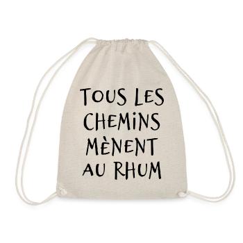 Humour - Rhum - Sac de sport léger - nature - Devant
