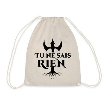 Tu ne sais rien ! - Sac de sport léger - nature - Devant