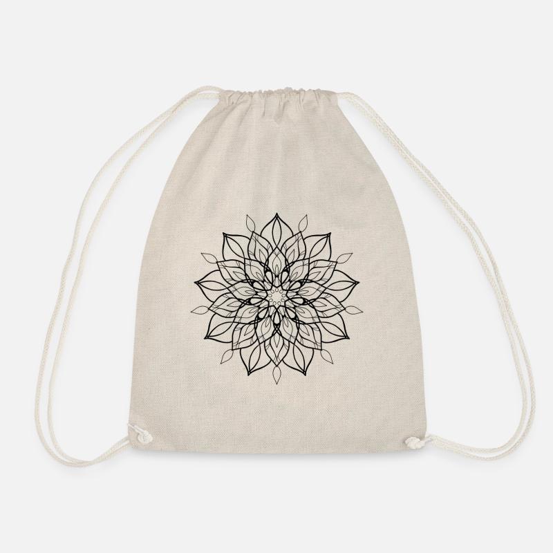 Mandala - Turnbeutel - Natur