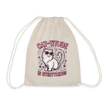 Katze ist alles - Turnbeutel - Natur - Vorne