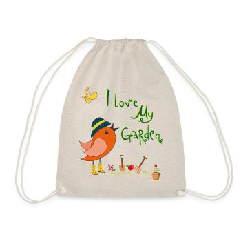 J’aime mon jardin printemps - Sac de sport léger - nature - Devant