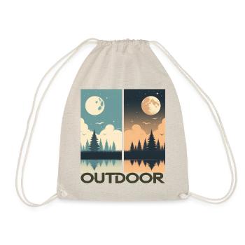 Outdoor - Drawstring Bag - nature - Front
