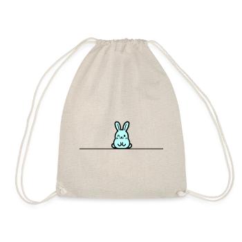 Hase Ostern Symbol - Turnbeutel - Natur - Vorne